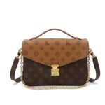 Saina Elegant Envelope Shoulder Crossbody Monogram Bag