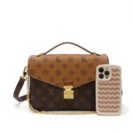 Saina Elegant Envelope Shoulder Crossbody Monogram Bag - Image 3