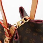 Saianna Light Luxury Bucket Bag Shoulder Crossbody Two-Piece Set Monogram Bag - Image 4