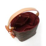 Saianna Light Luxury Bucket Bag Shoulder Crossbody Two-Piece Set Monogram Bag - Image 5