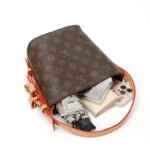 Saianna Light Luxury Bucket Bag Shoulder Crossbody Two-Piece Set Monogram Bag - Image 6