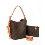 Saianna Light Luxury Bucket Bag Shoulder Crossbody Two-Piece Set Monogram Bag